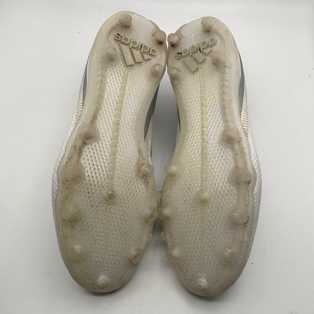NWT Adidas adizero Spark Mens Size 12 Molded Football Cleats White Silver GY4521 - Picture 6 of 10